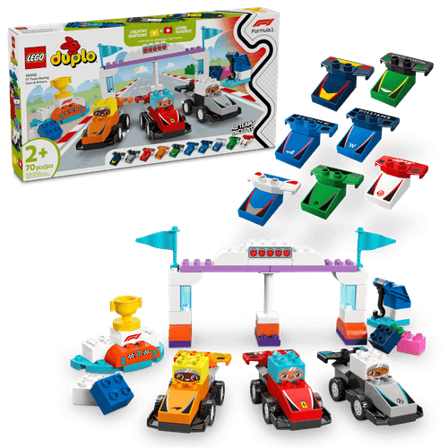 LEGO DUPLO Town Autos de Carreras y Pilotos del Equipo de F1® 10445