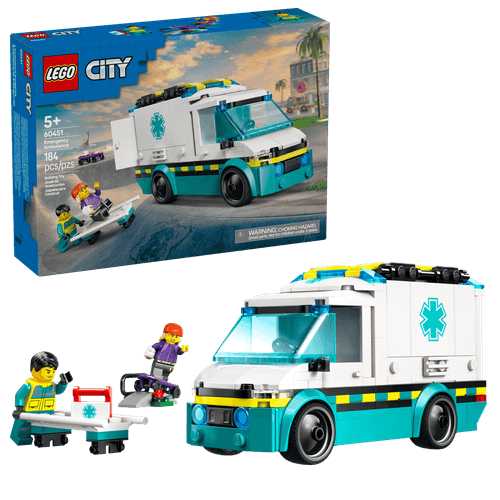 LEGO City Ambulancia de Emergencias 60451