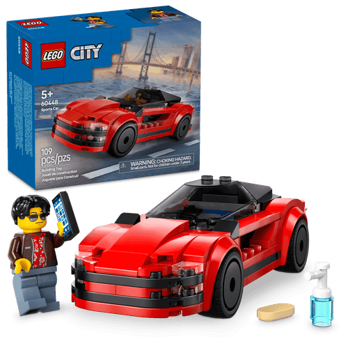 LEGO City Auto Deportivo Rojo 60448