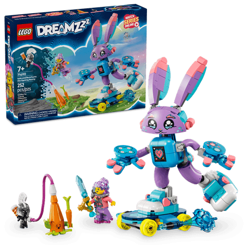 LEGO DREAMZzz Izzie y Bunchurro el Conejo Gamer 71490