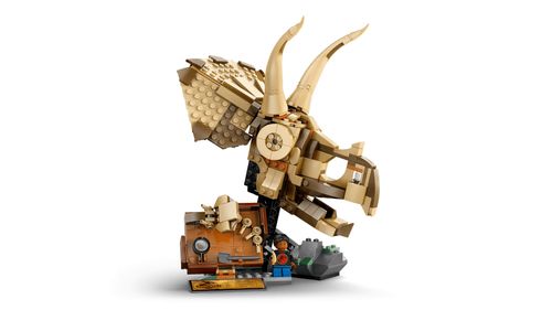 LEGO Jurassic World Fósiles de Dinosaurio: Cráneo de Triceratops 76969