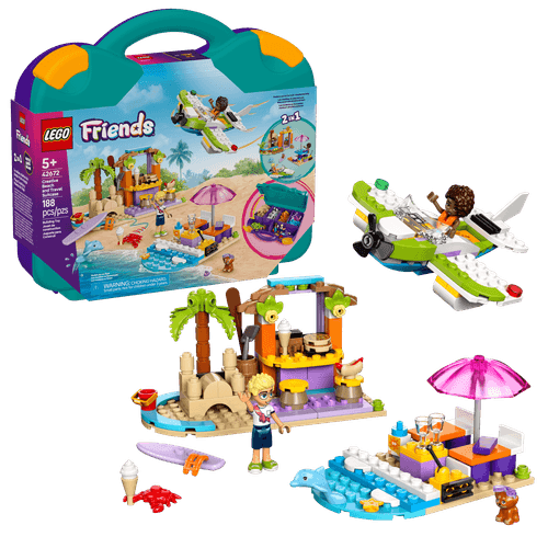 LEGO Friends Playa Creativa y Maleta de Viaje 42672