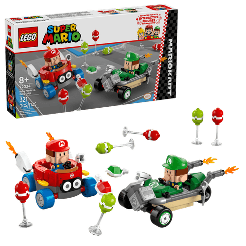 LEGO Super Mario Mario Kart™: Bebé Mario vs. Bebé Luigi 72034