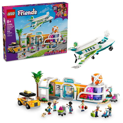 LEGO Friends Avión y Aeropuerto de Heartlake City 42656