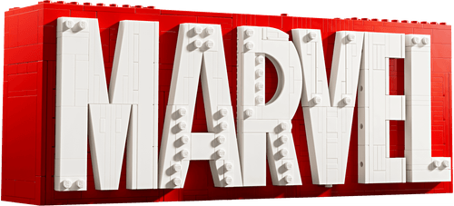 LEGO Super Heroes Logotipo MARVEL y Minifiguras 76313