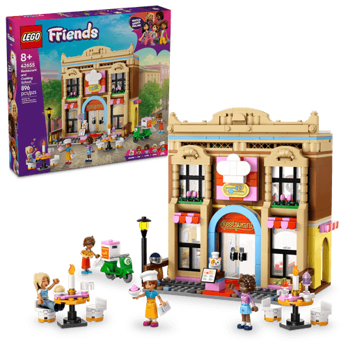 LEGO Friends Restaurante y Escuela de Cocina 42655