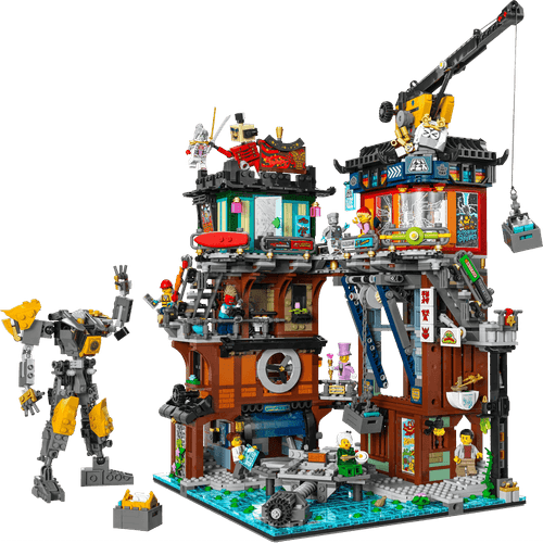 LEGO Ninjago Talleres de la Ciudad de NINJAGO® 71837