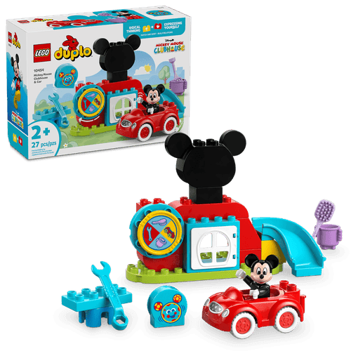 LEGO DUPLO Disney TM Casa y Auto de Mickey Mouse 10454