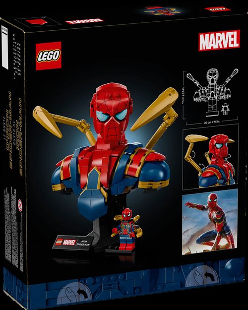LEGO Super Heroes Busto de Iron Spider-Man 76326