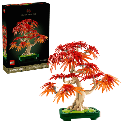 LEGO Botanicals Bonsái de Arce Rojo Japonés 10348
