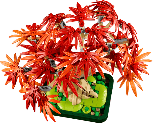 LEGO Botanicals Bonsái de Arce Rojo Japonés 10348