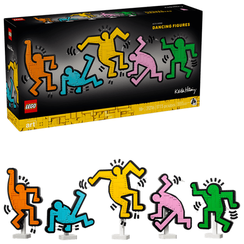 LEGO ART Keith Haring: Figuras Danzantes 31216
