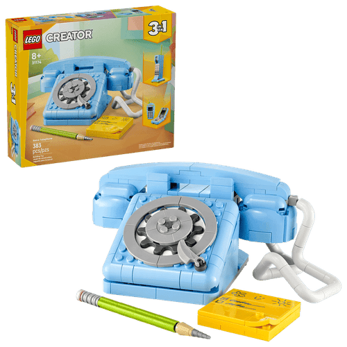 PREVENTA LEGO Creator 3 en 1 Teléfono Retro 31174
