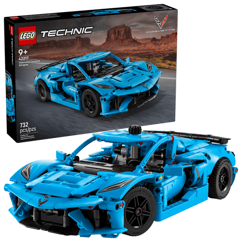 LEGO Technic Chevrolet Corvette Stingray Azul 42217