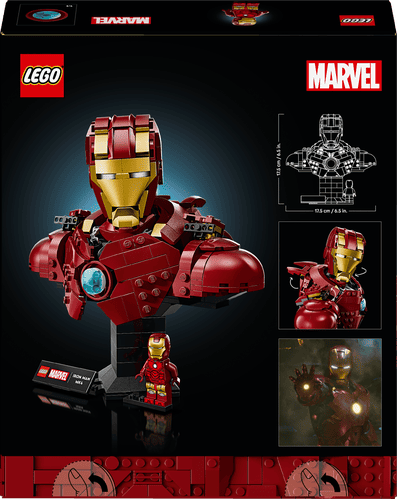 LEGO Super Heroes Marvel Busto de Iron Man MK4 76327