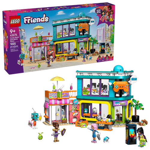 LEGO Friends Tienda de Cómics y Videojuegos 42674