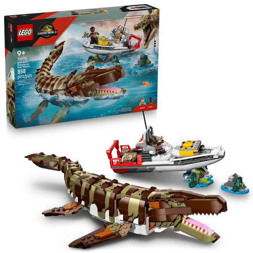 LEGO Jurassic World Misión Naval: Mosasaurus Construible 76974