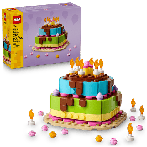 LEGO Seasons and Occasions Pastel de Fiesta de Cumpleaños 40815
