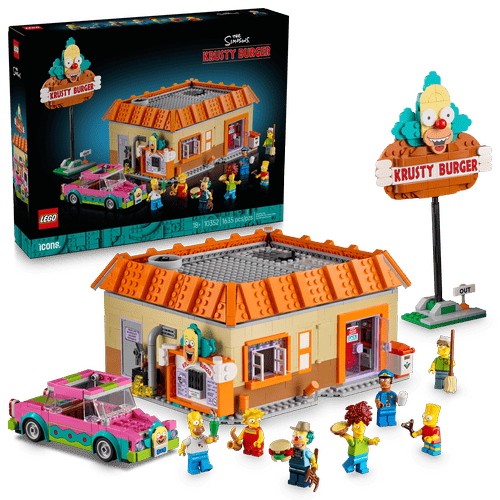 LEGO Icons The Simpsons™: Hamburguesas Krusty 10352