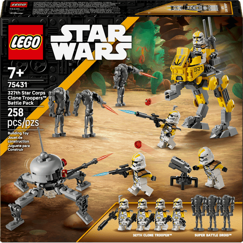 LEGO Star Wars TM Pack de Combate: Clon Troopers del 327 Cuerpo Estelar 75431