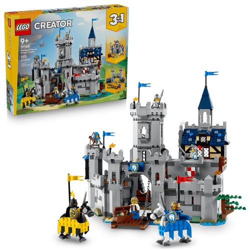 LEGO Creator Castillo Medieval de los Caballeros del Corcel 31168