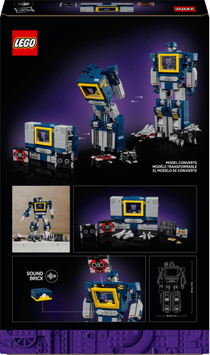 LEGO Icons Transformers: Soundwave 10358
