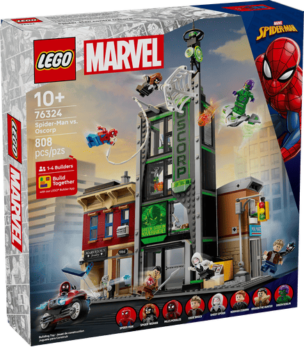 LEGO Super Heroes Spider-Man vs. Oscorp 76324