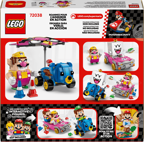 LEGO Super Mario Mario Kart™ – Wario y Rey Boo 72038