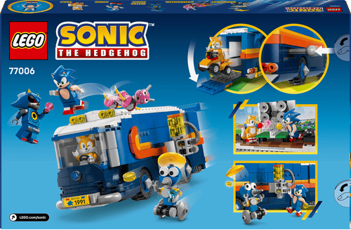 LEGO Sonic Camión de Operaciones del Equipo Sonic 77006