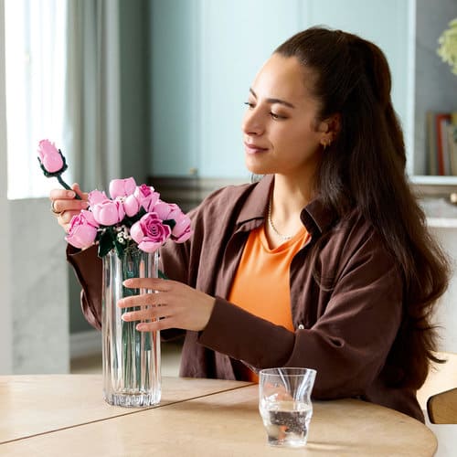 LEGO Botanicals Ramo de Rosas Rosadas 10374