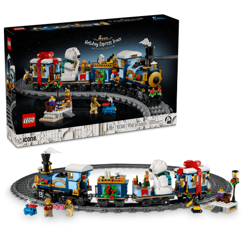 LEGO Icons Tren Holiday Express 10361