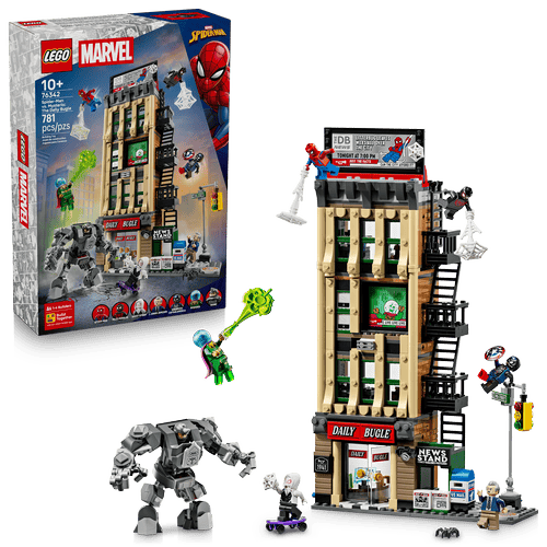 PREVENTA LEGO Marvel Spider-Man vs. Mysterio: El Daily Bugle 76342