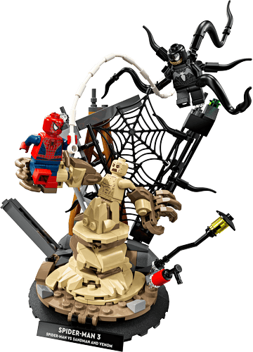PREVENTA LEGO Super Heroes Marvel Batalla Épica: Spider-Man vs. Sandman 76334