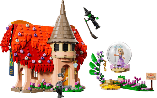 LEGO Glinda y Elphaba Visitan Munchkinland 75690
