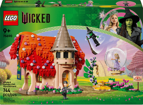 LEGO Glinda y Elphaba Visitan Munchkinland 75690