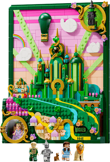 LEGO Arte Mural: Emerald City 75685