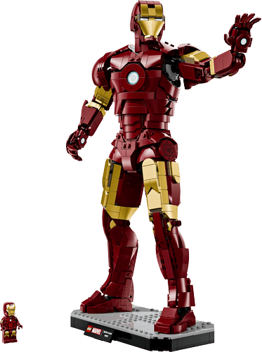 LEGO Marvel Iron Man Mark 3 Edición para Coleccionistas 76344