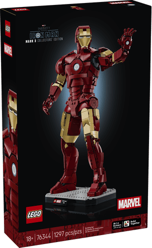 LEGO Marvel Iron Man Mark 3 Edición para Coleccionistas 76344