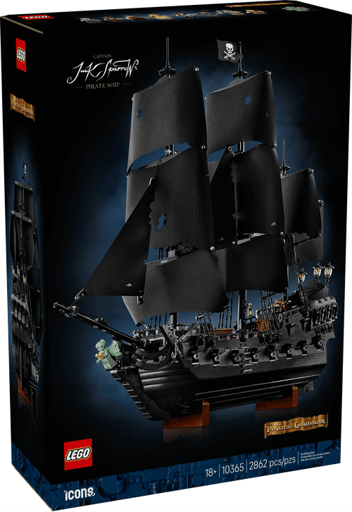 LEGO Icons Barco Pirata del Capitán Jack Sparrow 10365