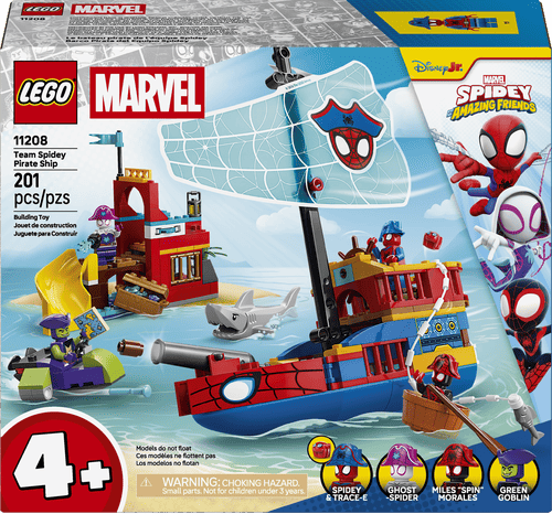 LEGO Spidey Barco Pirata del Equipo Spidey 11208
