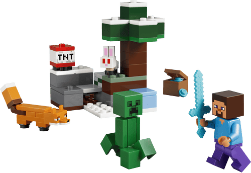 LEGO Minecraft La Aventura de Steve en la Taiga 21583