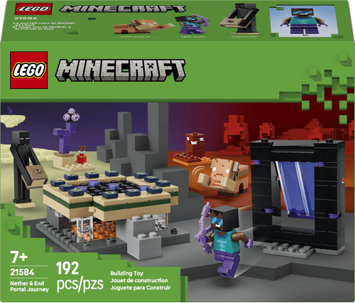 LEGO Minecraft El Viaje por el Nether y el Portal al End 21584