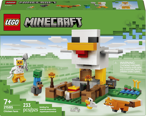 LEGO Minecraft La Granja de Gallinas 21585