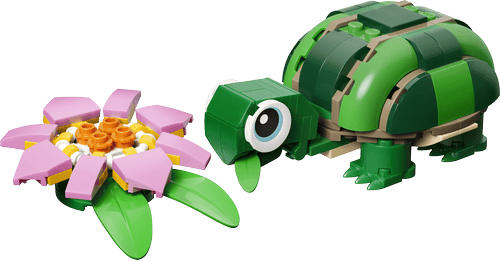 LEGO Creator Tortuga con Flor de Nenúfar 31377