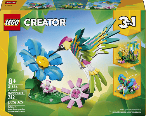 LEGO Creator Fauna Salvaje: Colibrí de Colores 31384