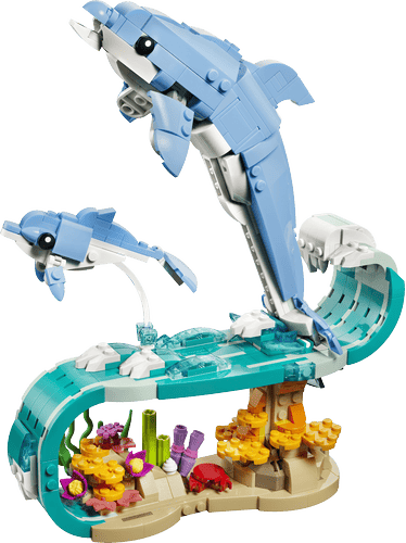 LEGO Creator Animales Marinos: Hermosos Delfines 31385