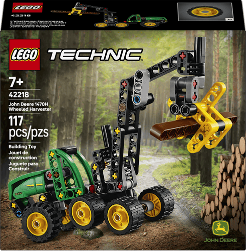 LEGO Technic Cosechadora con Ruedas John Deere 1470H 42218