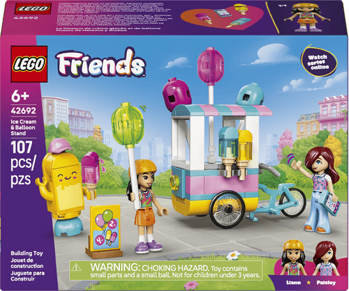 LEGO Friends Puesto de Helados y Globos 42692
