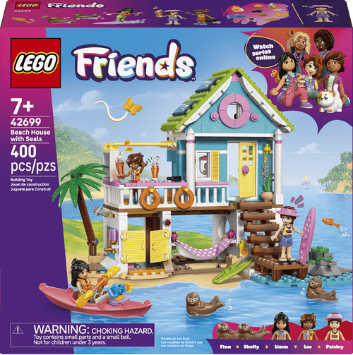 LEGO Friends Casa en la Playa con Focas 42699