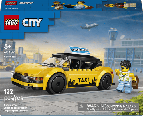 LEGO City Great Vehicles Taxi Amarillo 60487